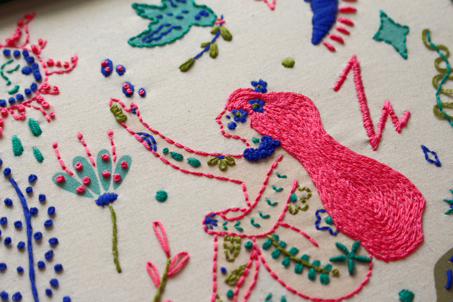 Persephone Hand Embroidery DIY Kit