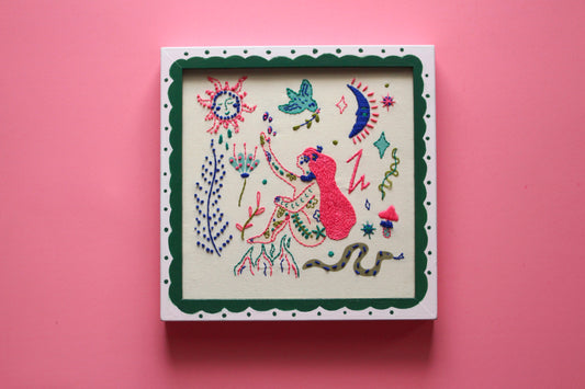 Persephone Hand Embroidery DIY Kit