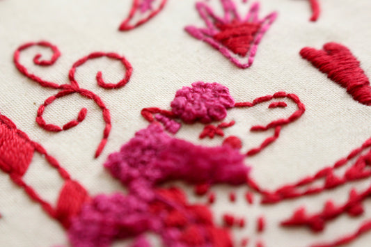 The Pink Pony Hand Embroidery Kit